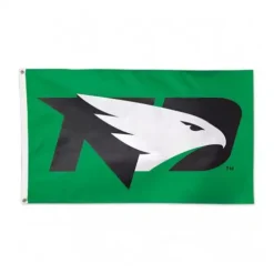 Wincraft North Dakota Fighting Hawks 3'x5' Deluxe Flag