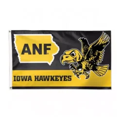 Wincraft Iowa Hawkeyes 3'x5' Deluxe Retro Flag