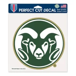 Wincraft Colorado State Rams 8X8 Perfect Cut Decal