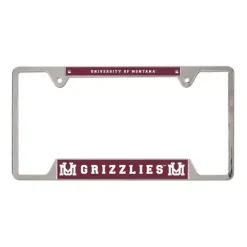 Wincraft Montana Grizzlies Metal License Plate Frame
