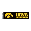 Wincraft Iowa Hawkeyes 3x12 Bumper Sticker