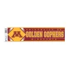Wincraft Minnesota Golden Gophers 3x12 Bumper Sticker