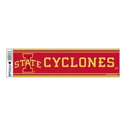 Wincraft Iowa State Cyclones 3x12 Bumper Sticker