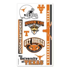 Wincraft Texas Longhorns Tattoos