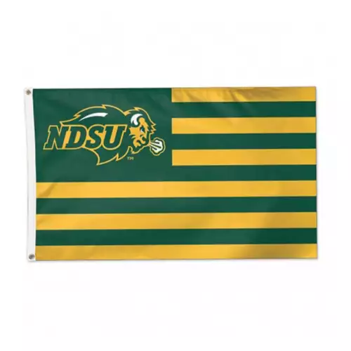 Wincraft North Dakota State Bison 3'x5' Stars & Stripes Flag 1 Wincraft North Dakota State Bison 3'x5' Stars & Stripes Flag