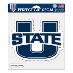 Wincraft Utah State Aggies 8X8 Perfect Cut Decal