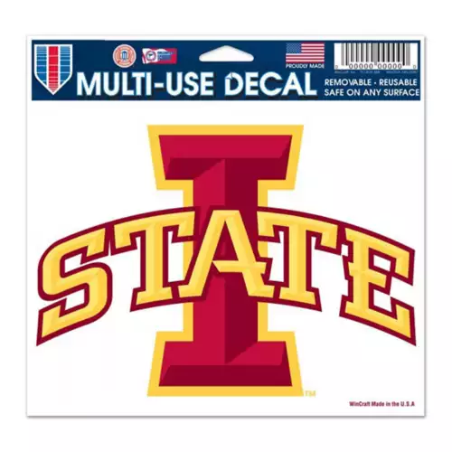 Wincraft Iowa State Cyclones Ultra 5"x6" Decal 1 Wincraft Iowa State Cyclones Ultra 5"x6" Decal