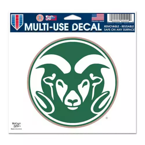 Wincraft Colorado State Rams Ultra 5"x6" Decal 1 Wincraft Colorado State Rams Ultra 5"x6" Decal