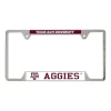 Wincraft Texas A&M Aggies Classic Metal License Plate Frame