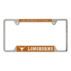 Wincraft Texas Longhorns Metal License Plate Frame