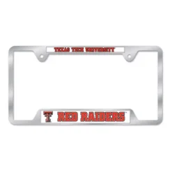 Wincraft Texas Tech Red Raiders Classic Metal License Plate Frame