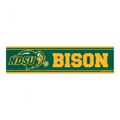 Wincraft North Dakota State Bison 3x12 Bumper Sticker