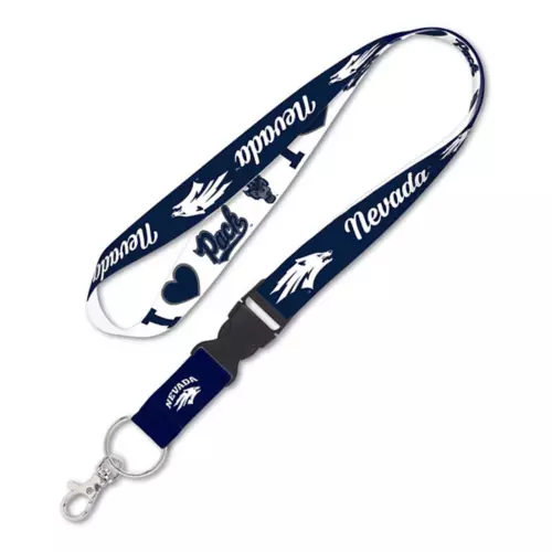 Wincraft Nevada Wolf Pack Script Lanyard 1 Wincraft Nevada Wolf Pack Script Lanyard