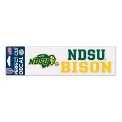 Wincraft North Dakota State Bison 3X10 Perfect Cut Decal