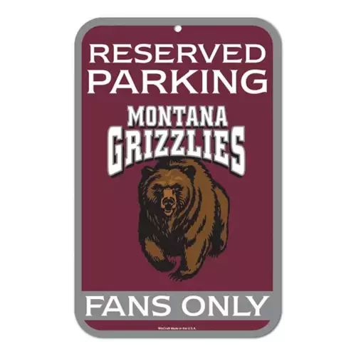 Wincraft Montana Grizzlies 11X17 Plastic Sign 1 Wincraft Montana Grizzlies 11X17 Plastic Sign