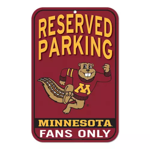 Wincraft Minnesota Golden Gophers 11X17 Plastic Sign 1 Wincraft Minnesota Golden Gophers 11X17 Plastic Sign