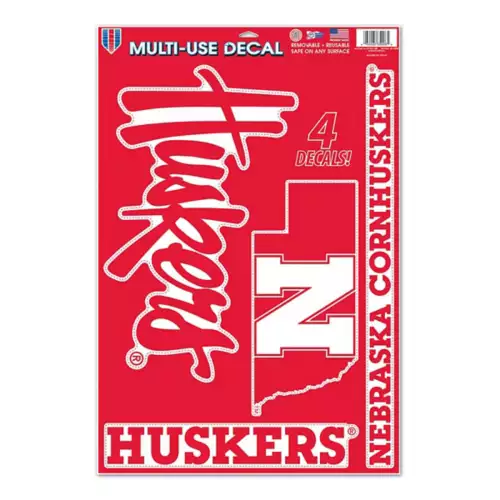 Wincraft Nebraska Cornhuskers 11X17 Decal 1 Wincraft Nebraska Cornhuskers 11X17 Decal