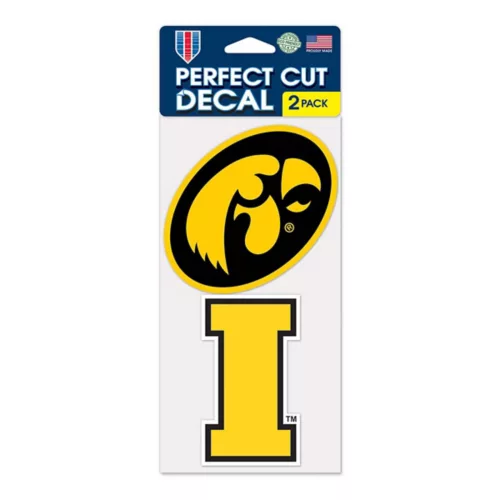 Wincraft Iowa Hawkeyes 4X8 Perfect Cut Decal 1 Wincraft Iowa Hawkeyes 4X8 Perfect Cut Decal