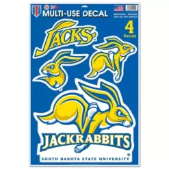 Wincraft South Dakota State Jackrabbits 11"x17" Multi Decals