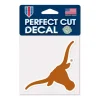 Wincraft Texas Longhorns 4X4 Perfect Cut Decal