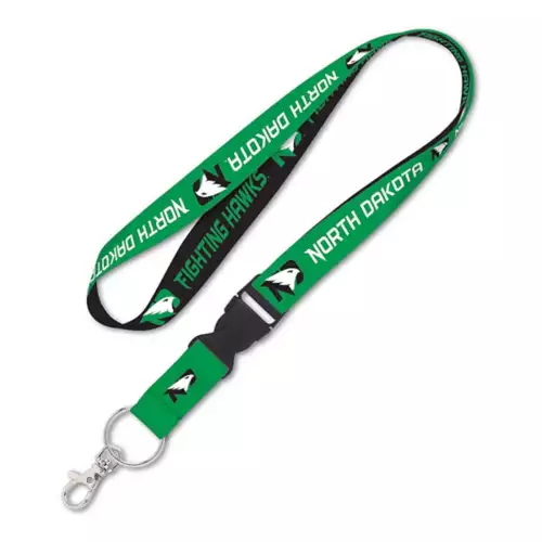 Wincraft North Dakota Fighting Hawks Lanyard 1 Wincraft North Dakota Fighting Hawks Lanyard