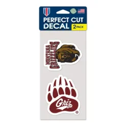 Wincraft Montana Grizzlies 4X8 Perfect Cut Decal