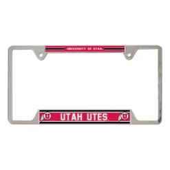 Wincraft Utah Utes Metal License Plate Frame