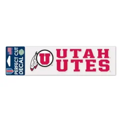 Wincraft Utah Utes 3X10 Perfect Cut Decal