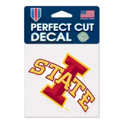 Wincraft Iowa State Cyclones 4X4 Perfect Cut Decal