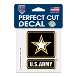 Wincraft Army Black Knights 4x4 Perfect Decal