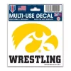 Wincraft Iowa Hawkeyes Wrestling 3X4 Multi Use Decal