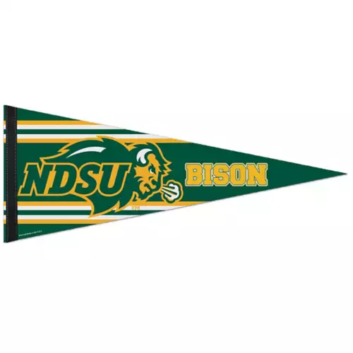 Wincraft North Dakota State Bison 12"x30" Premium Pennant 1 Wincraft North Dakota State Bison 12"x30" Premium Pennant