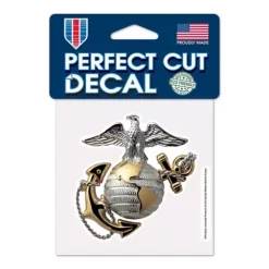 Wincraft United States Marine Corp 4x4 Perfect Decal