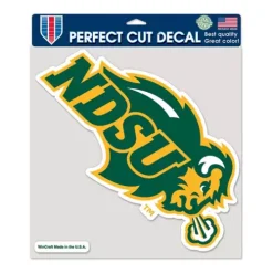 Wincraft North Dakota State Bison 8"x8" Perfect Cut Decal