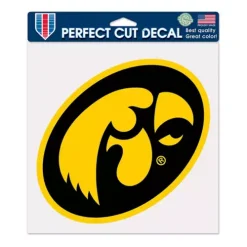 Wincraft Iowa Hawkeyes 8"x8" Perfect Cut Decal