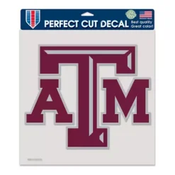Wincraft Texas A&M Aggies 8"x8" Perfect Cut Decal