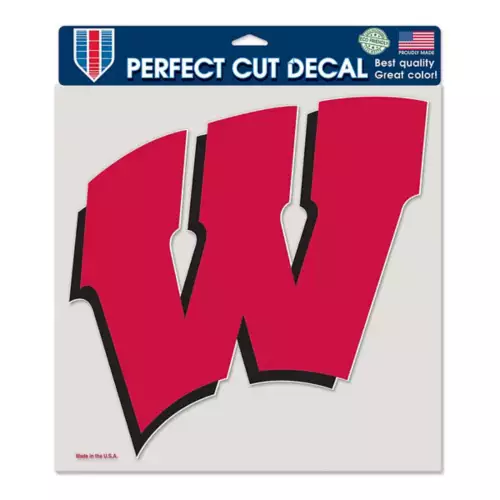 Wincraft Wisconsin Badgers 8"x8" Perfect Cut Decal 1 Wincraft Wisconsin Badgers 8"x8" Perfect Cut Decal