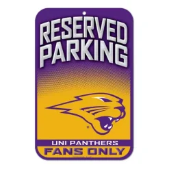Wincraft Northern Iowa Panthers 11"x17" Plastic Sign
