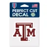 Wincraft Texas A&M Aggies 4X4 Perfect Cut Decal