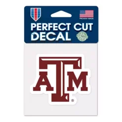 Wincraft Texas A&M Aggies 4X4 Perfect Cut Decal