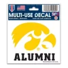 Wincraft Iowa Hawkeyes Alumni 3X4 Multi Use Decal