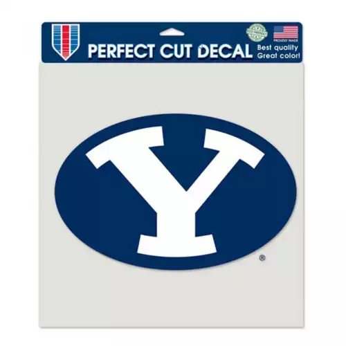 Wincraft BYU Cougars 8"x8" Perfect Cut Decal 1 Wincraft BYU Cougars 8"x8" Perfect Cut Decal