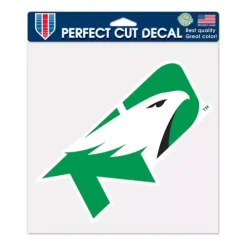 Wincraft North Dakota Fighting Hawks 8"x8" Perfect Cut Decal