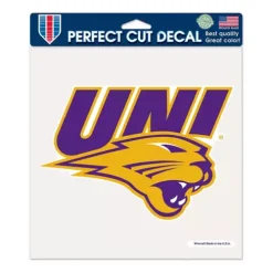 Wincraft Northern Iowa Panthers 8"x8" Perfect Cut Decal