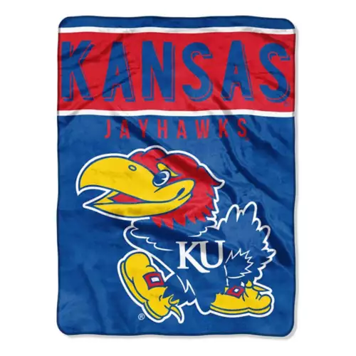 TheNorthwest Kansas Jayhawks 60X80 Royal Plush Blanket 1 TheNorthwest Kansas Jayhawks 60X80 Royal Plush Blanket