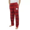 Concepts Sport Rutgers Scarlet Knights Flannel Pants