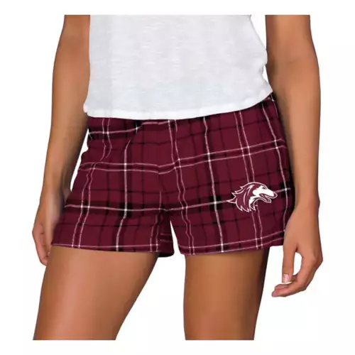 Concepts Sport Women's Southern Illinois Salukis Ultimate Shorts 1 Concepts Sport Women's Southern Illinois Salukis Ultimate Shorts