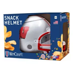 Wincraft Wisconsin Badgers Snack Helmet -lids shop 10943262687 2