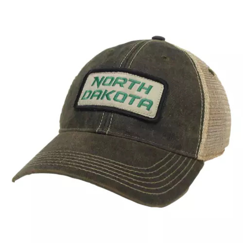 Legacy Athletic North Dakota Fighting Hawks Patch Hat 1 Legacy Athletic North Dakota Fighting Hawks Patch Hat