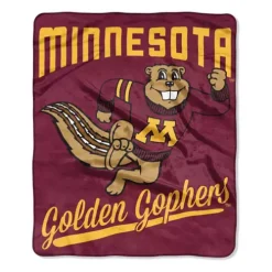 TheNorthwest Minnesota Golden Gophers 50X60 Alumni Raschel Throw Blanket